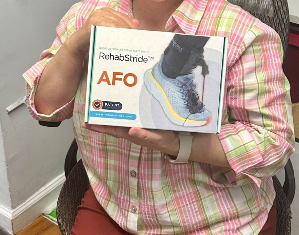 RehabStride AFO brace box-for foot drop