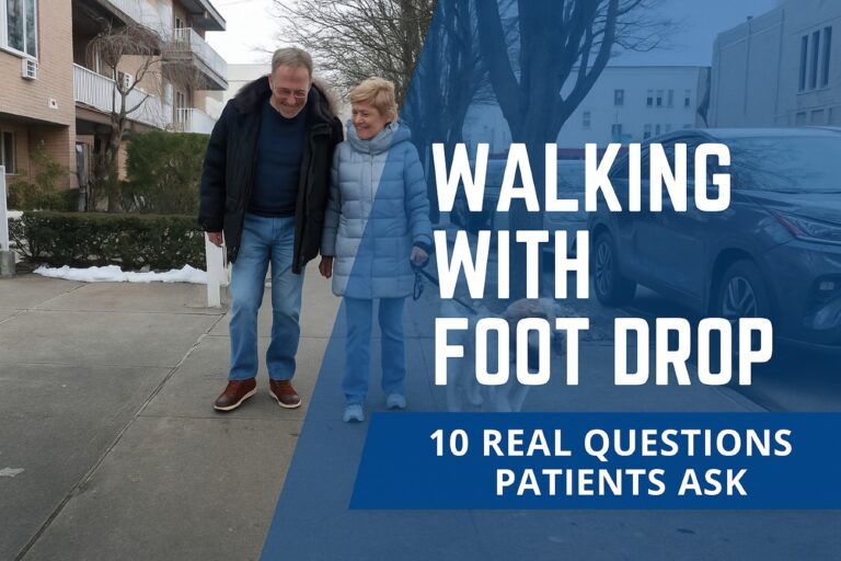 Walking with Foot Drop