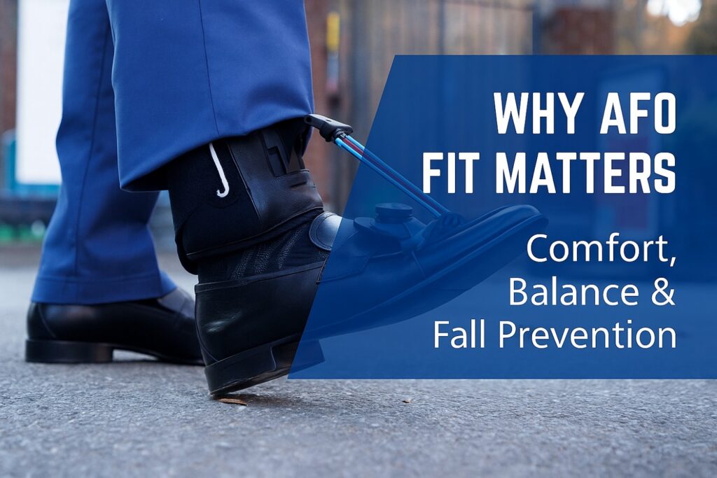 Walking with Foot Drop